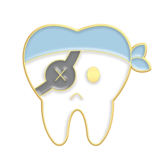 Pirate Tooth Pin
